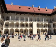Innenhof in Krakau